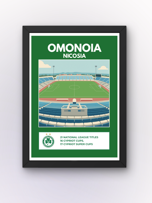 Omonoia - Stadium Away Poster