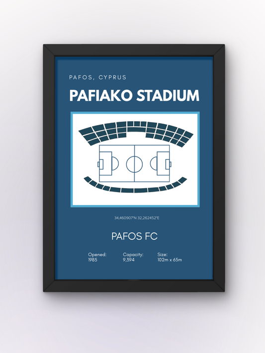 Pafos - Stadium Layout Poster