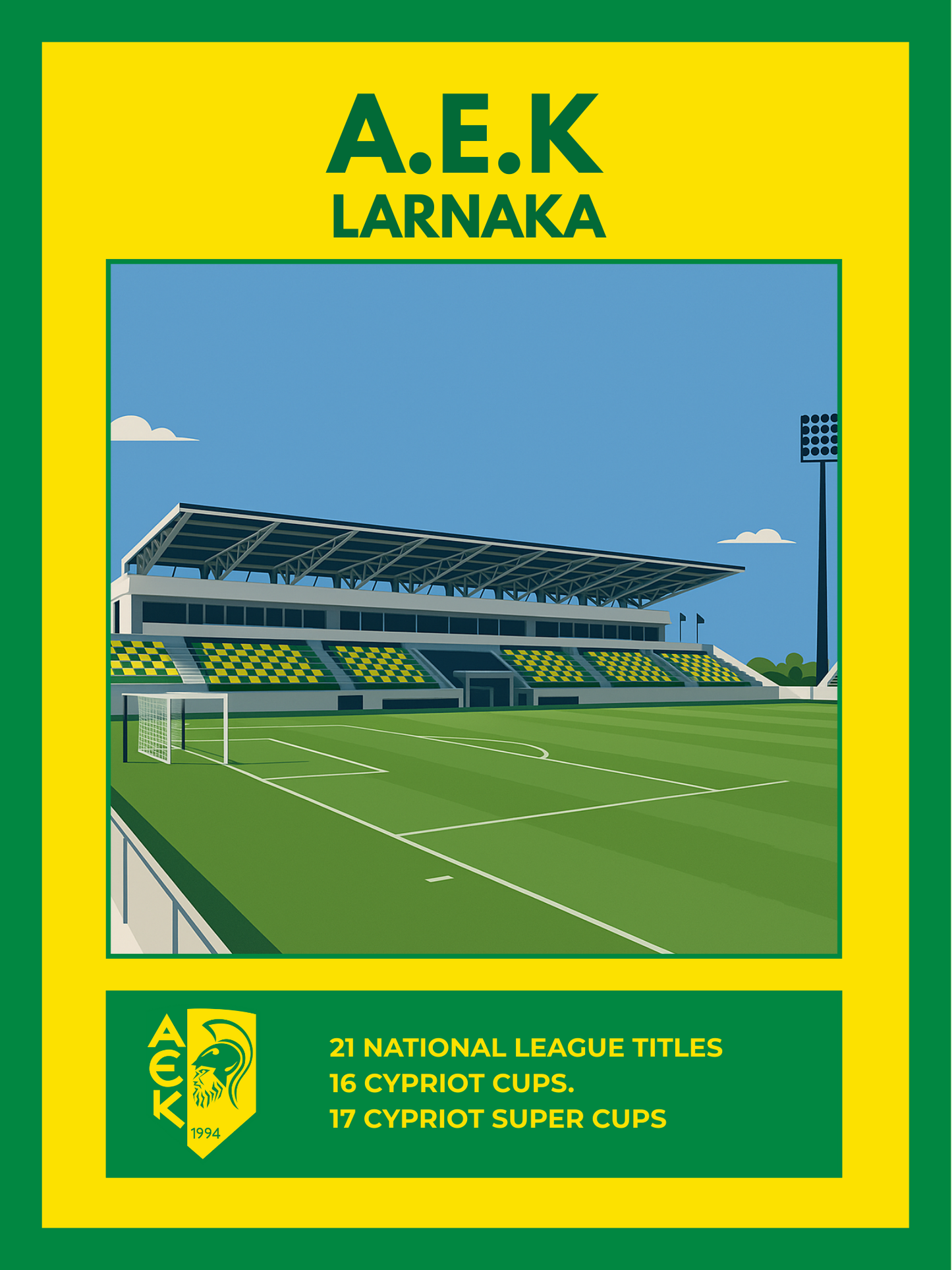 AEK - Stadium Home Poster