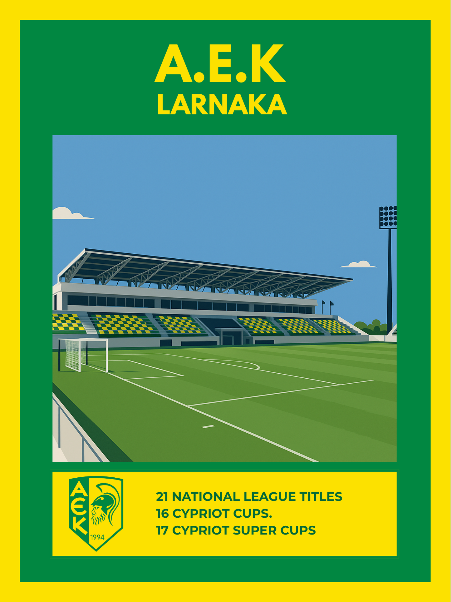 AEK - Stadium Away Poster