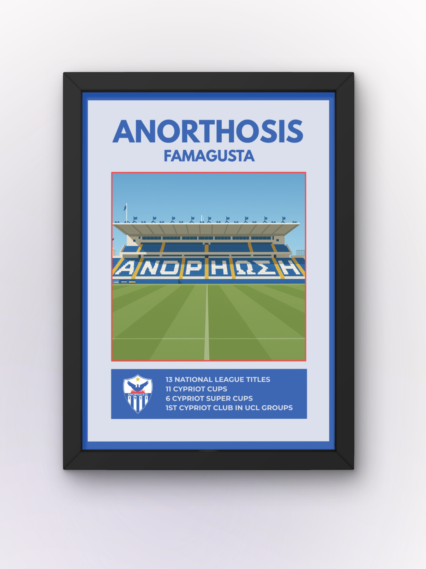Anorthosis - Stadium Home Poster