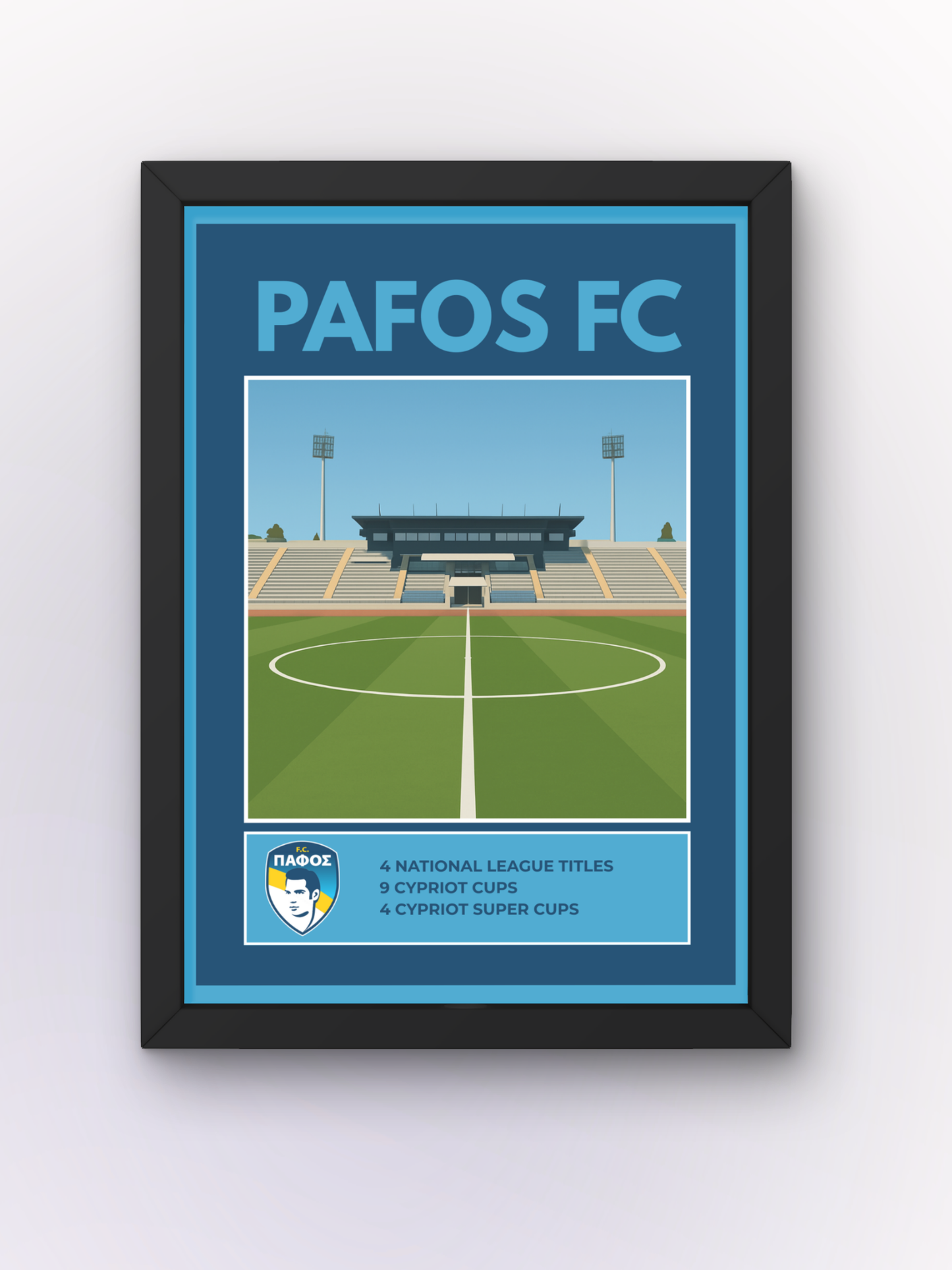 Pafos - Stadium Away Poster