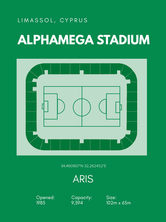 Aris - Stadium Layout Poster