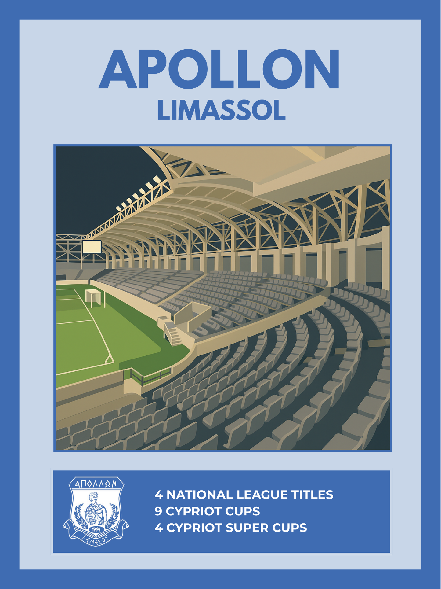 Apollonas - Stadium Home Poster
