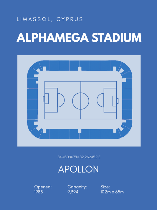 Apollonas - Stadium Layout Poster