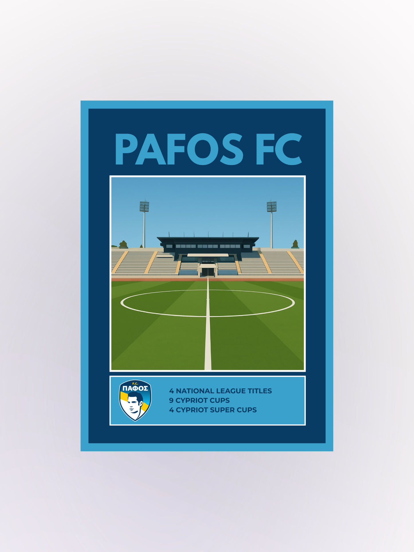 Pafos - Stadium Away Poster