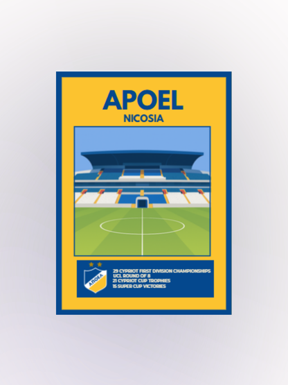 APOEL - Stadium Home Poster