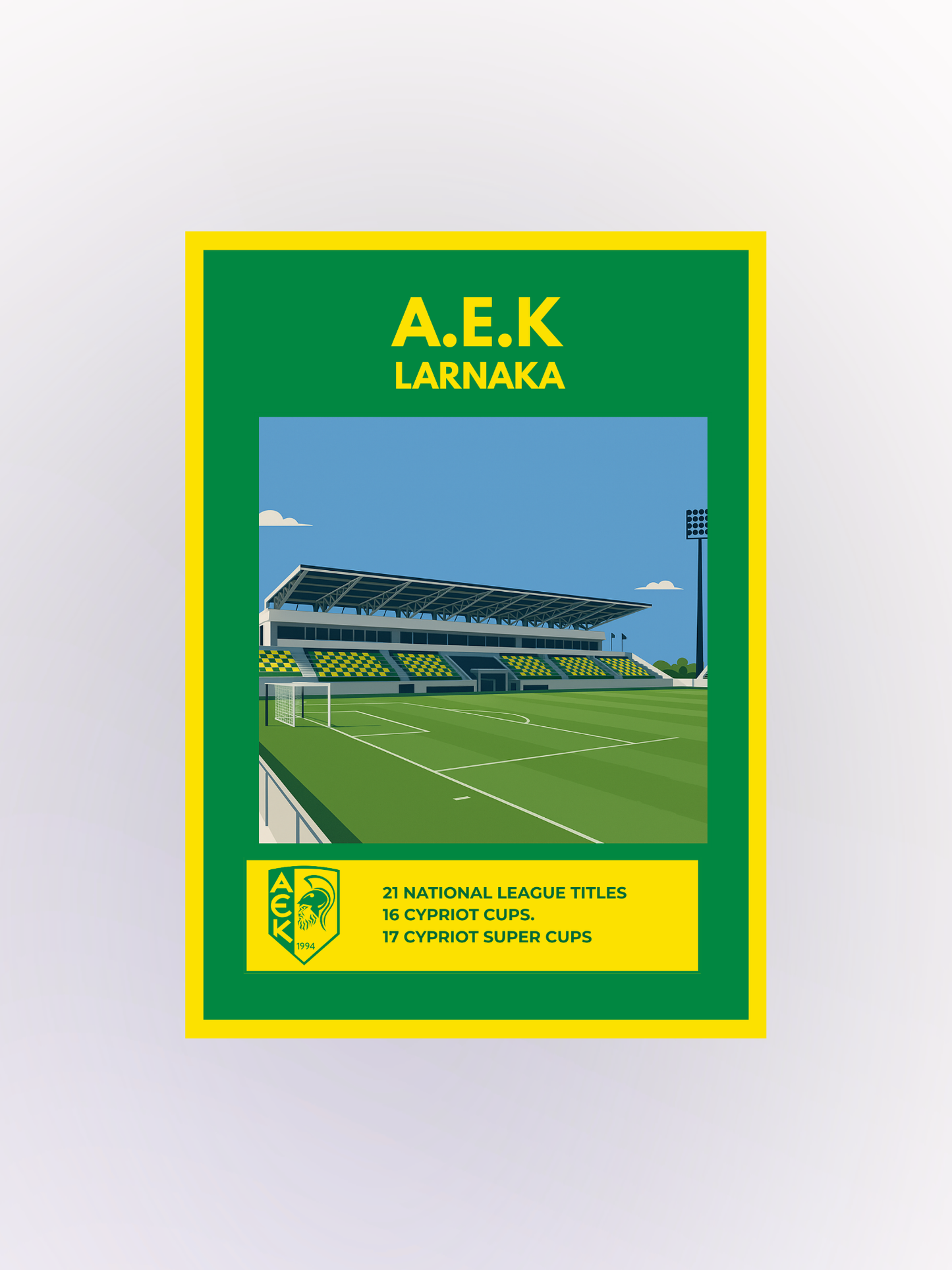 AEK - Stadium Away Poster