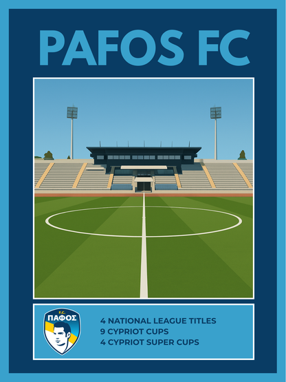 Pafos - Stadium Away Poster