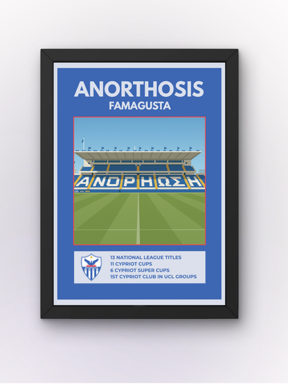 Anorthosis - Stadium Away Poster