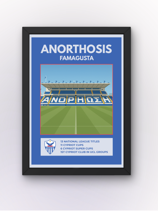 Anorthosis - Stadium Away Poster