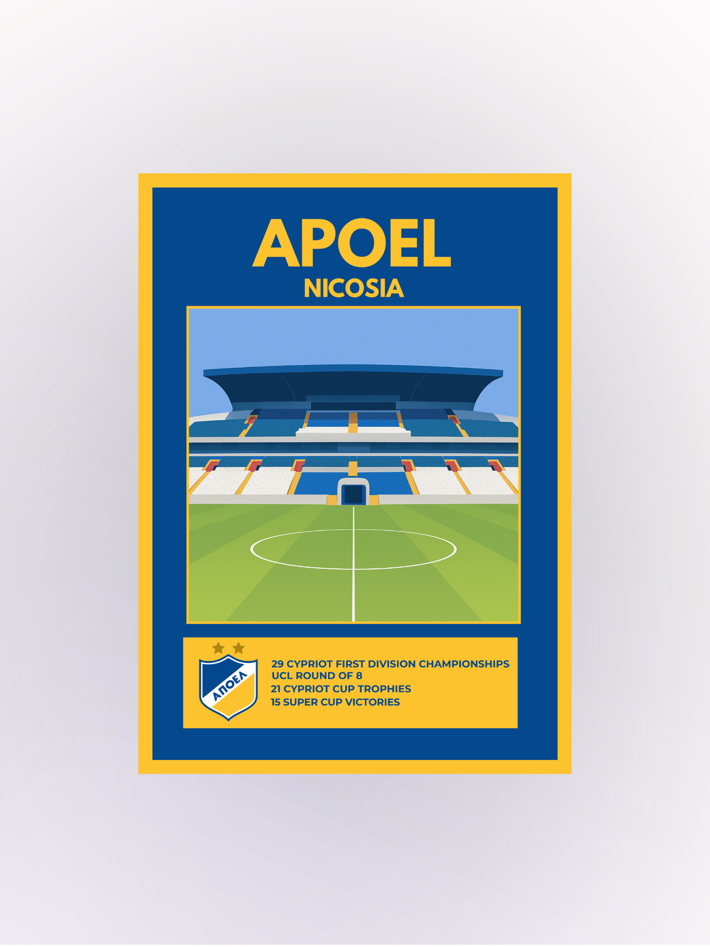 APOEL - Stadium Away Poster
