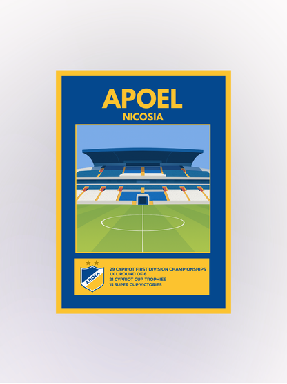 APOEL - Stadium Away Poster