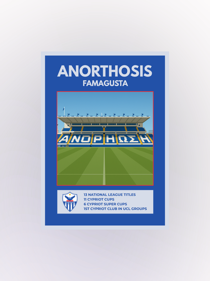 Anorthosis - Stadium Away Poster