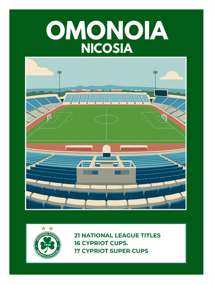 Omonoia - Stadium Away Poster