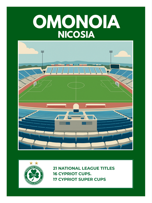 Omonoia - Stadium Away Poster
