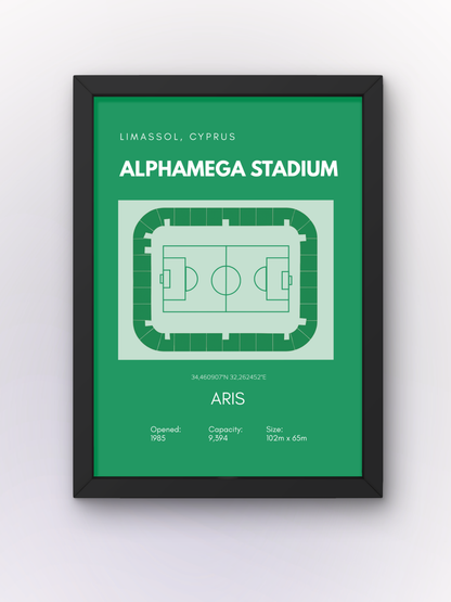 Aris - Stadium Layout Poster