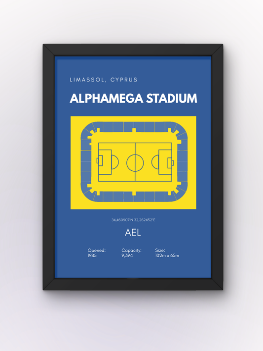 AEL - Stadium Layout Poster
