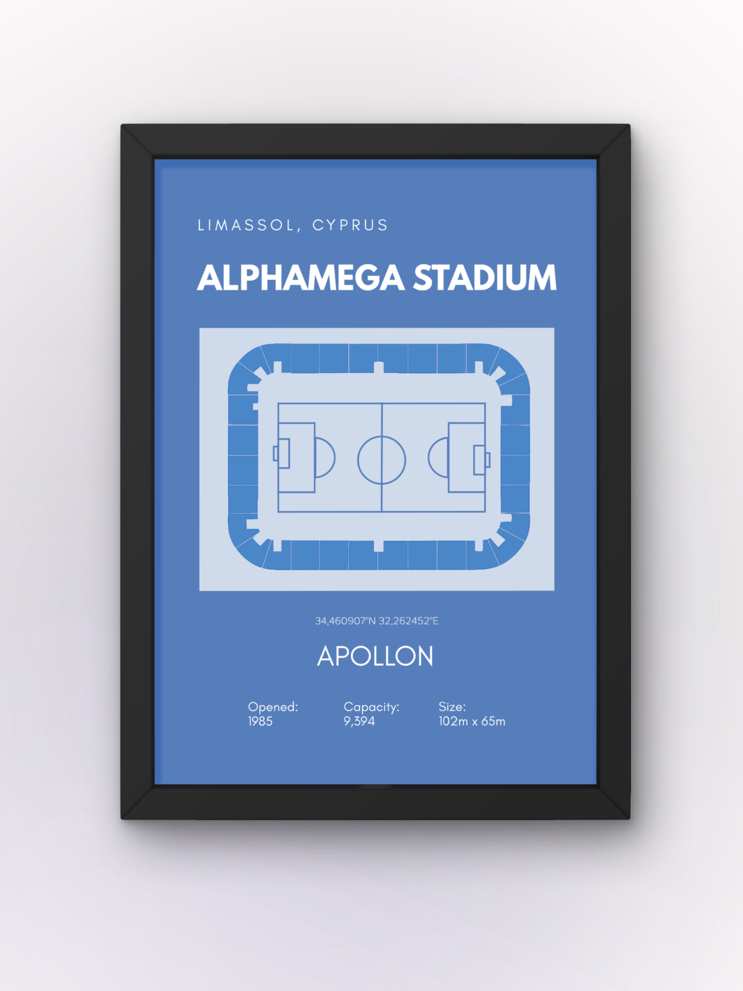 Apollonas - Stadium Layout Poster
