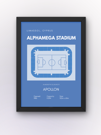 Apollonas - Stadium Layout Poster