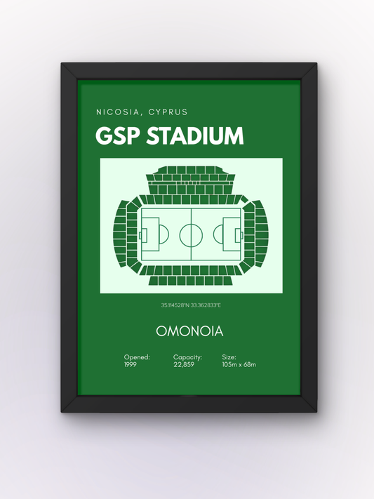 Omonoia - Stadium Layout Poster