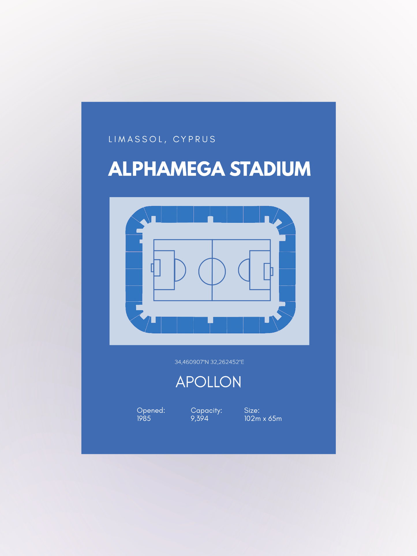 Apollonas - Stadium Layout Poster
