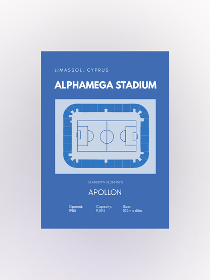 Apollonas - Stadium Layout Poster