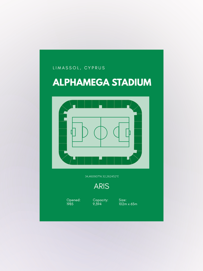 Aris - Stadium Layout Poster