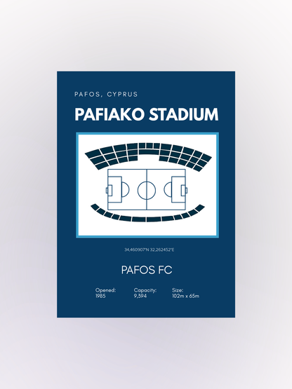 Pafos - Stadium Layout Poster