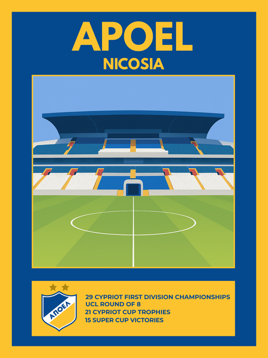 APOEL - Stadium Away Poster