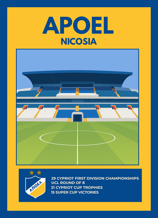 APOEL - Stadium Home Poster